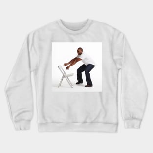 folding chair design Crewneck Sweatshirt